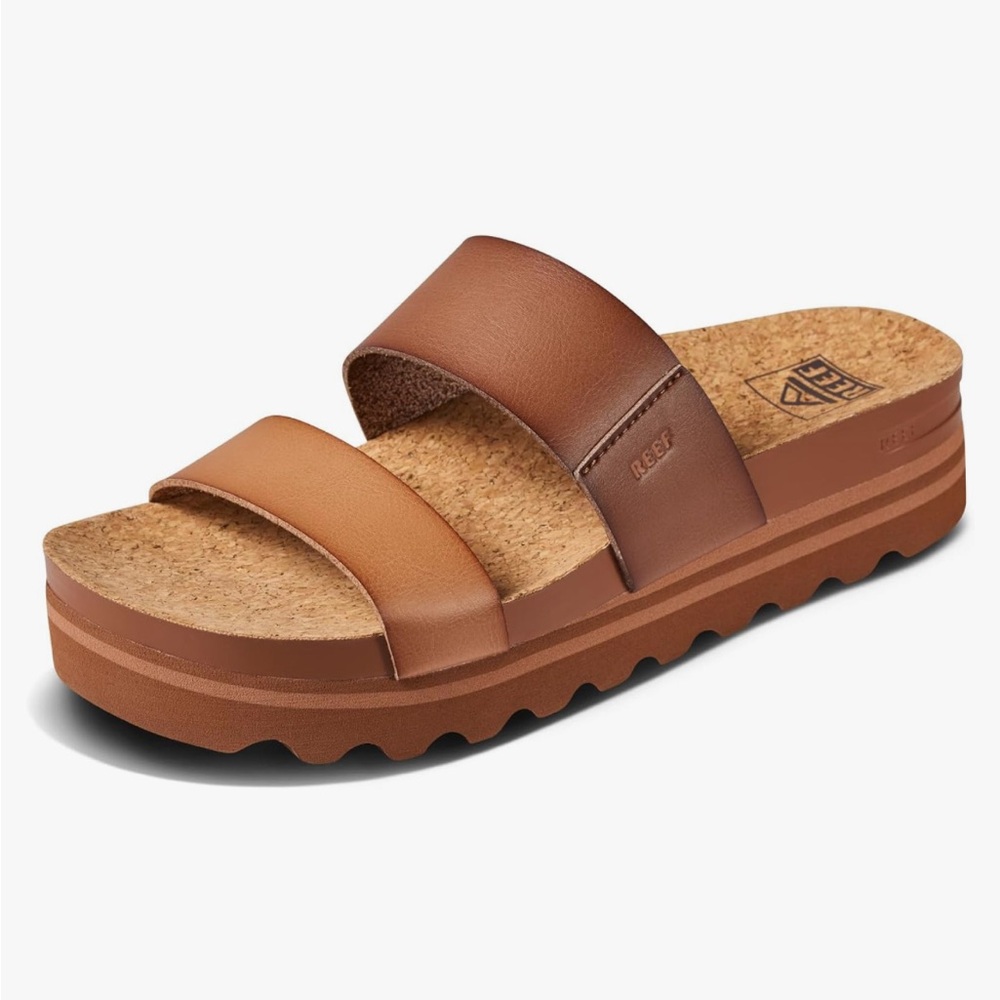Reef Women's Brown Slide Sandals